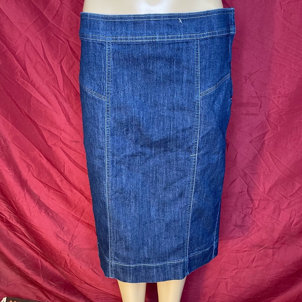 Vintage Z Cavaricci Denim Pencil Skirt Size 4